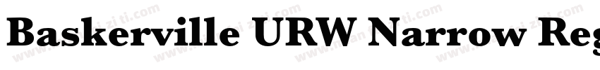 Baskerville URW Narrow Regular字体转换